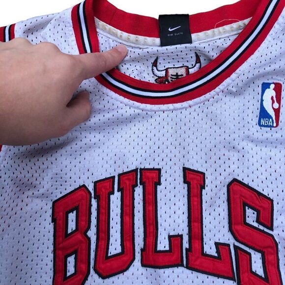 Vintage Nike X NBA Chicago Bulls Jersey Michael Jordan Jersey Large - Picture 5 of 5